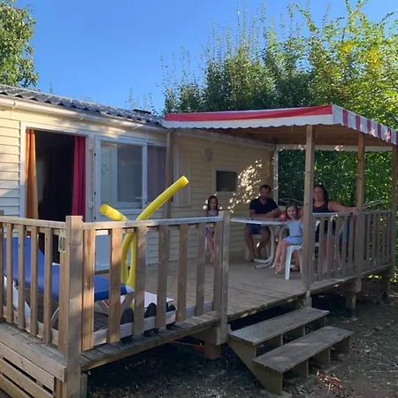 Camping Mobil-home Terrasse Semi-couverte